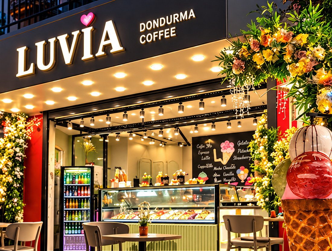 LUVIA mağaza girişi - Arnavutköy Dondurmacı, Arnavutköy Kafe