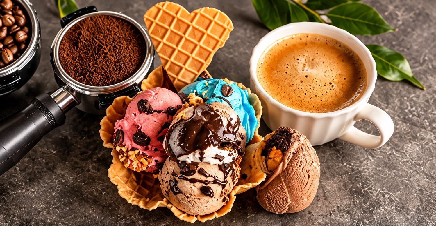 LUVIA kahve sunumu - Arnavutköy Dondurmacı, Arnavutköy Kafe